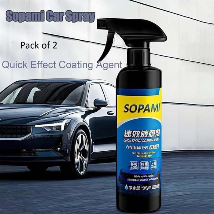 Sopami Car Coating Spray 100ml Pack of 2