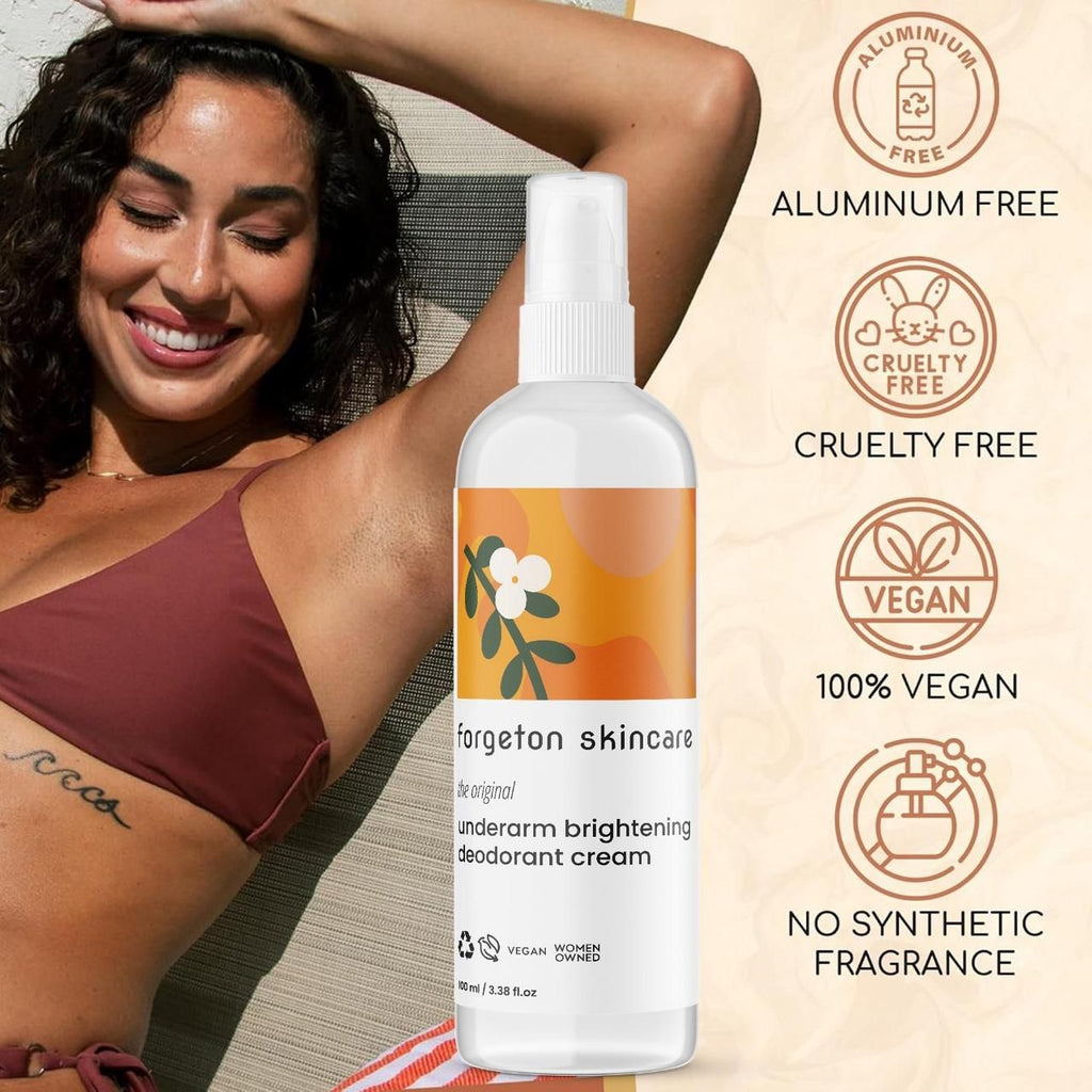 Underarm Brightening Deodorant Cream 200 ml Pack of 2